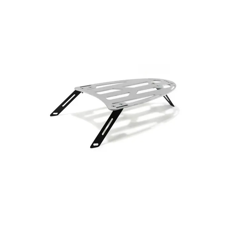 Rack Gepäckträger Alu C-Racer CNC - Farbe: Grau