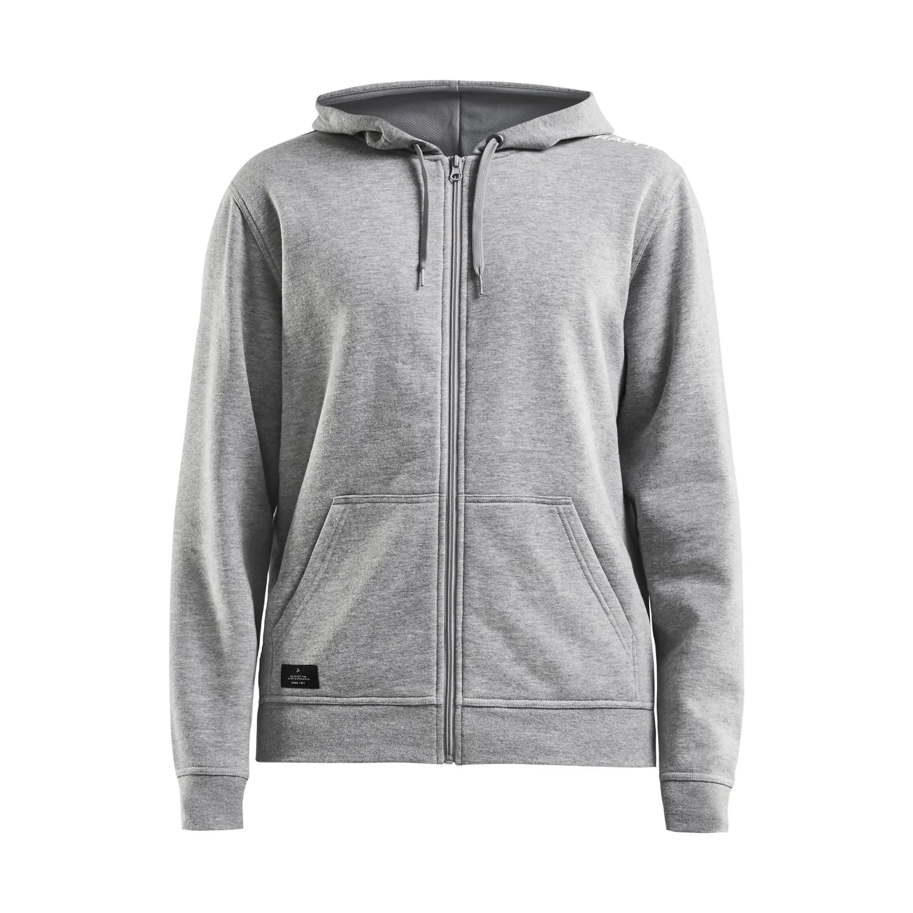 Felpa con zip e cappuccio donna Craft community