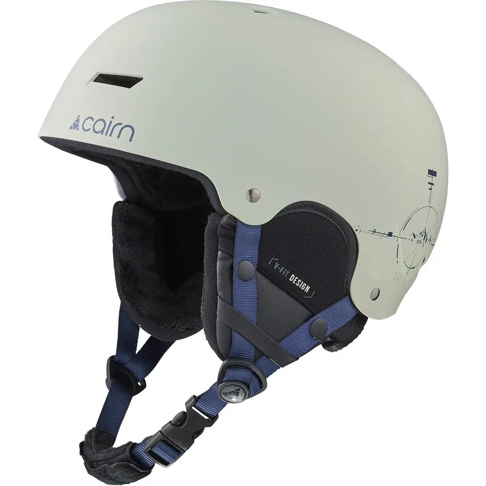 Cairn Darwin, Fahrradhelm, Junior, grau