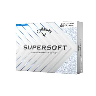 Callaway Weiß Golfbälle Supersft 25 Splatter (X12)