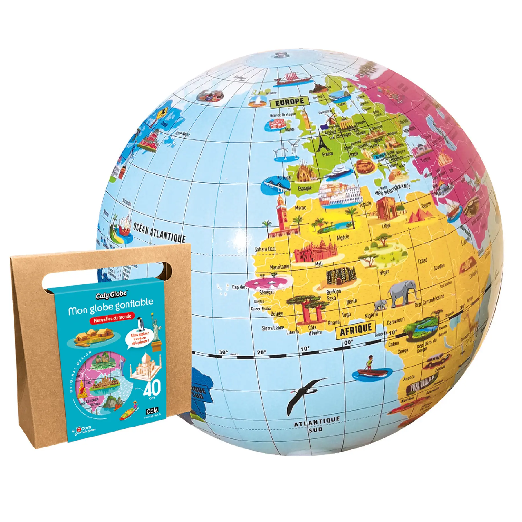 Globo Caly Merveilles du monde