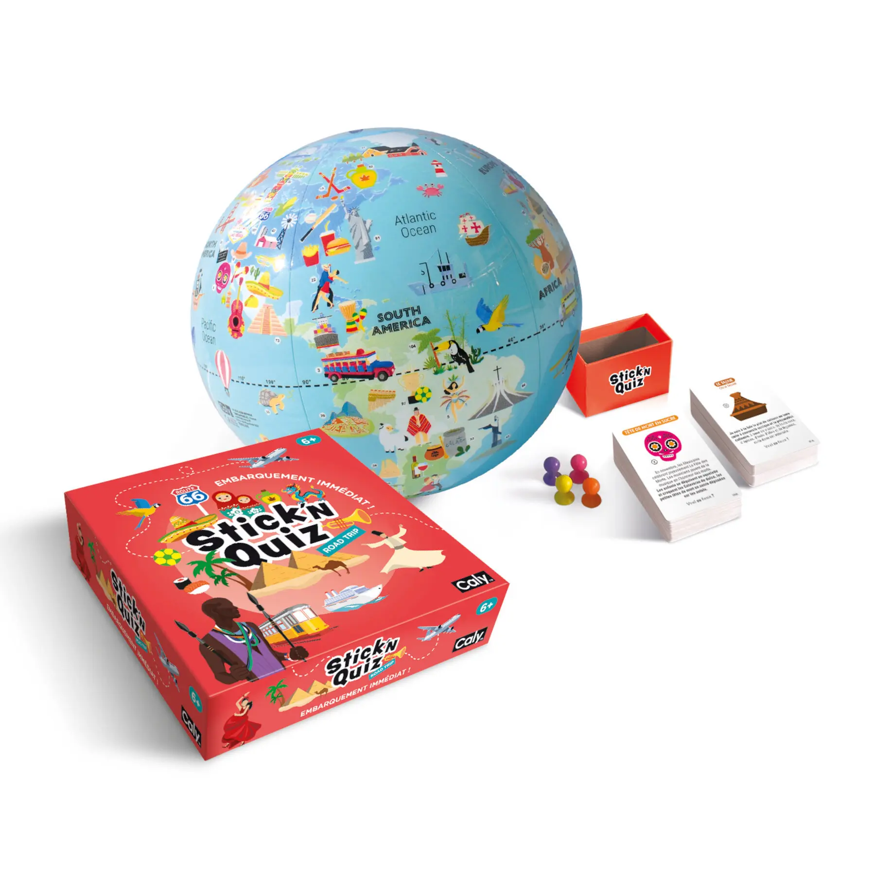 Globo Caly Stick N Quiz (x2)