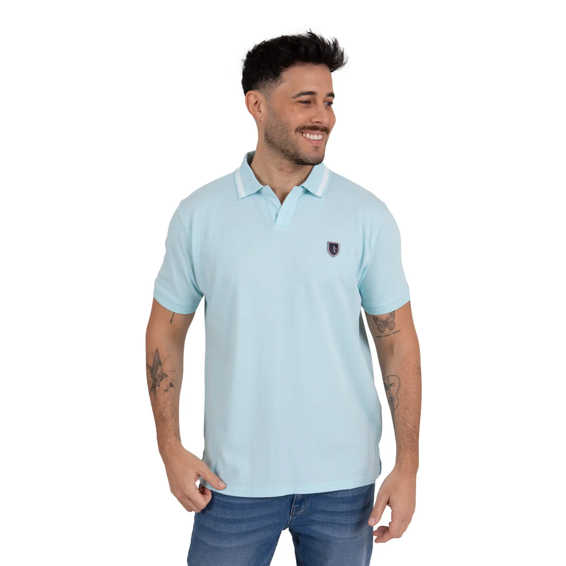 Polo in piqué di cotone Camberabero