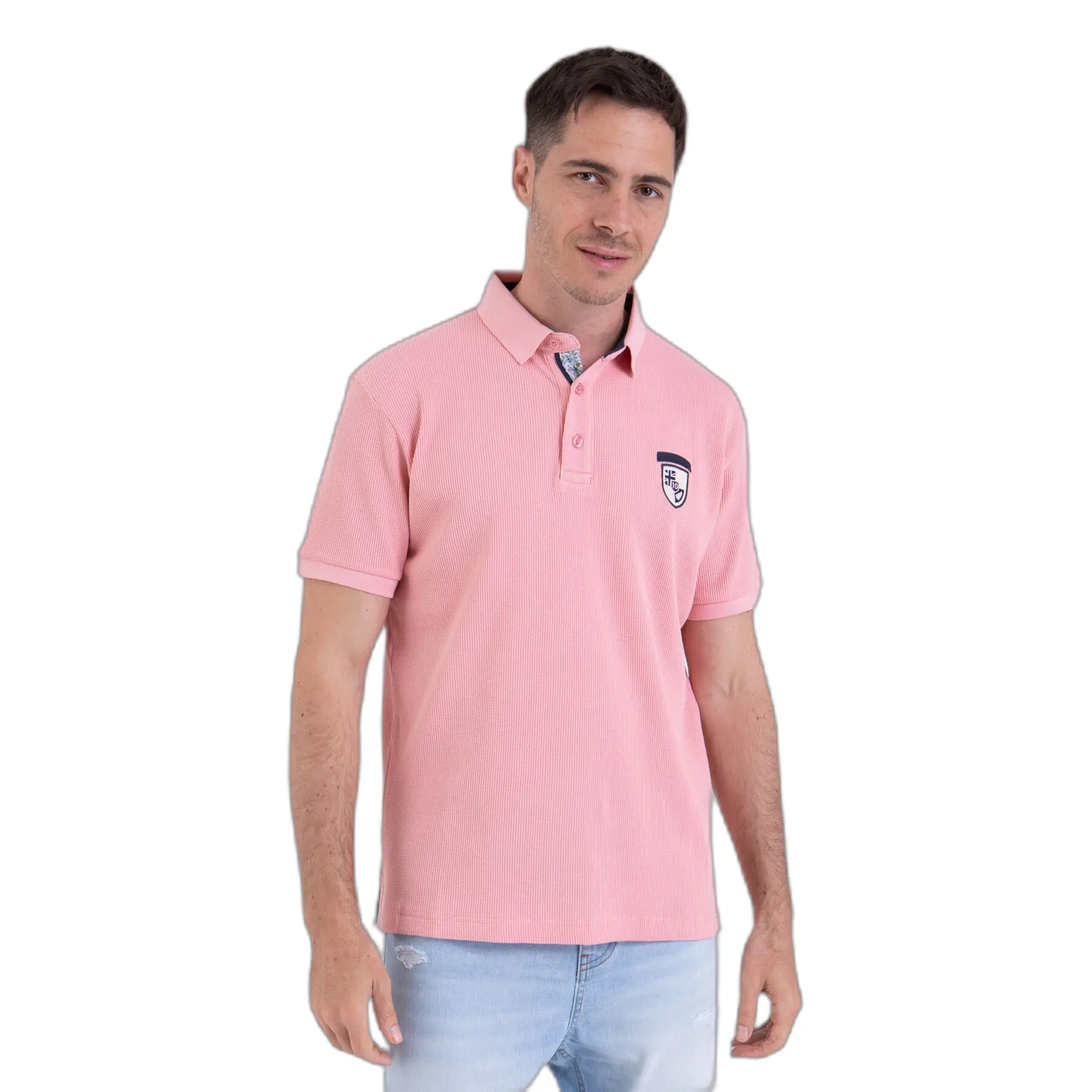 Polo in maglia fantasia Camberabero GC68