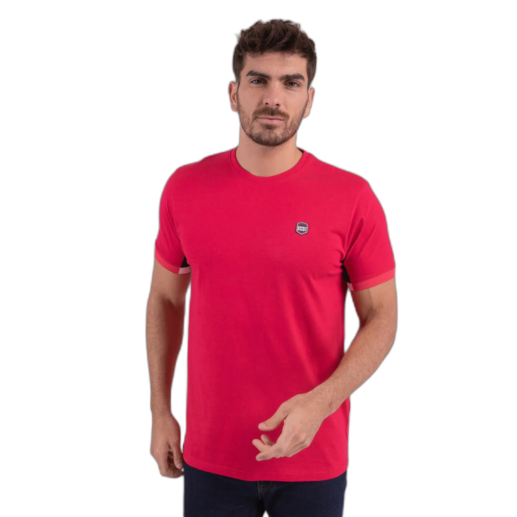 Esprit Rugby T-Shirt mit kurzen Ärmeln Camberabero