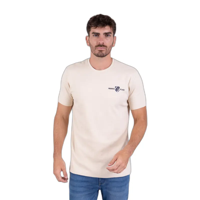 T-shirt in rete fantasia Camberabero