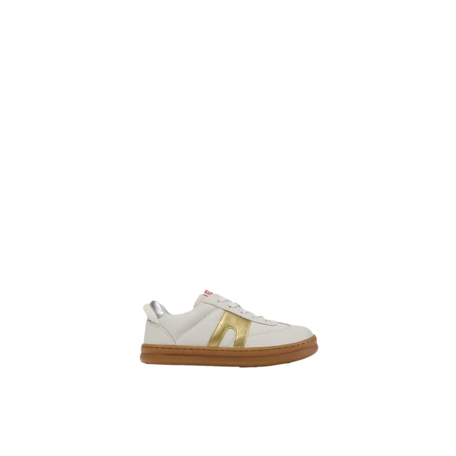 Camper Unisex Kids Blanc Child Leather And Nubuck Sneakers Tws