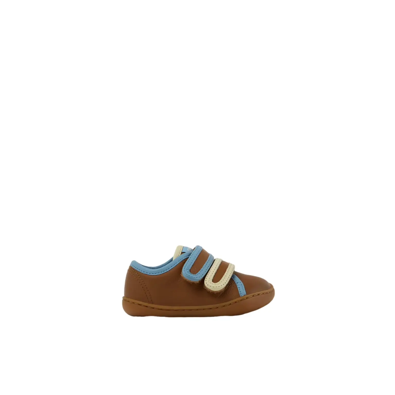 Leder-Sneaker mit Klettverschluss für Babys Camper TWS