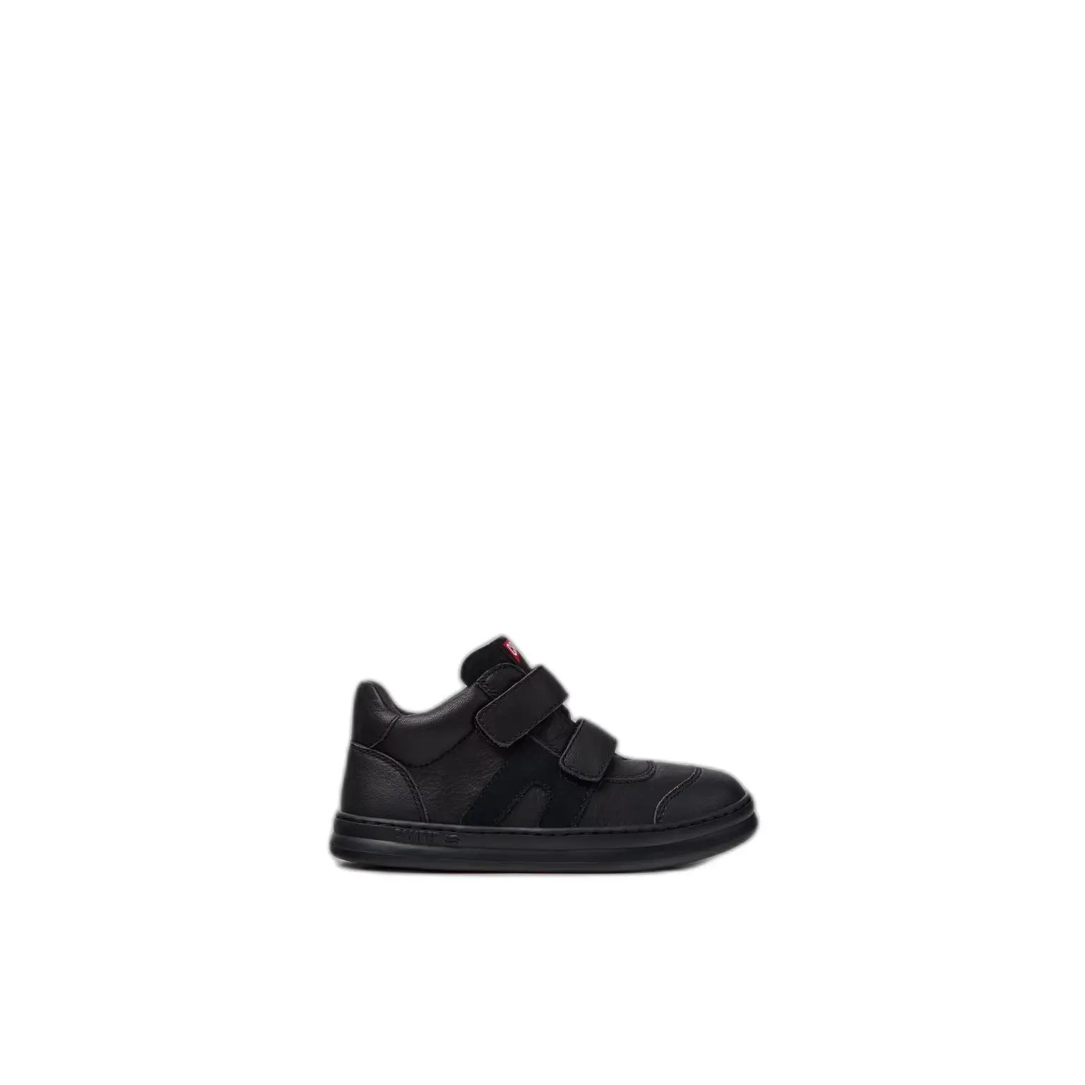 Leder Schnürschuhe mit Klettverschluss für Kinder Camper Runner Four Mid