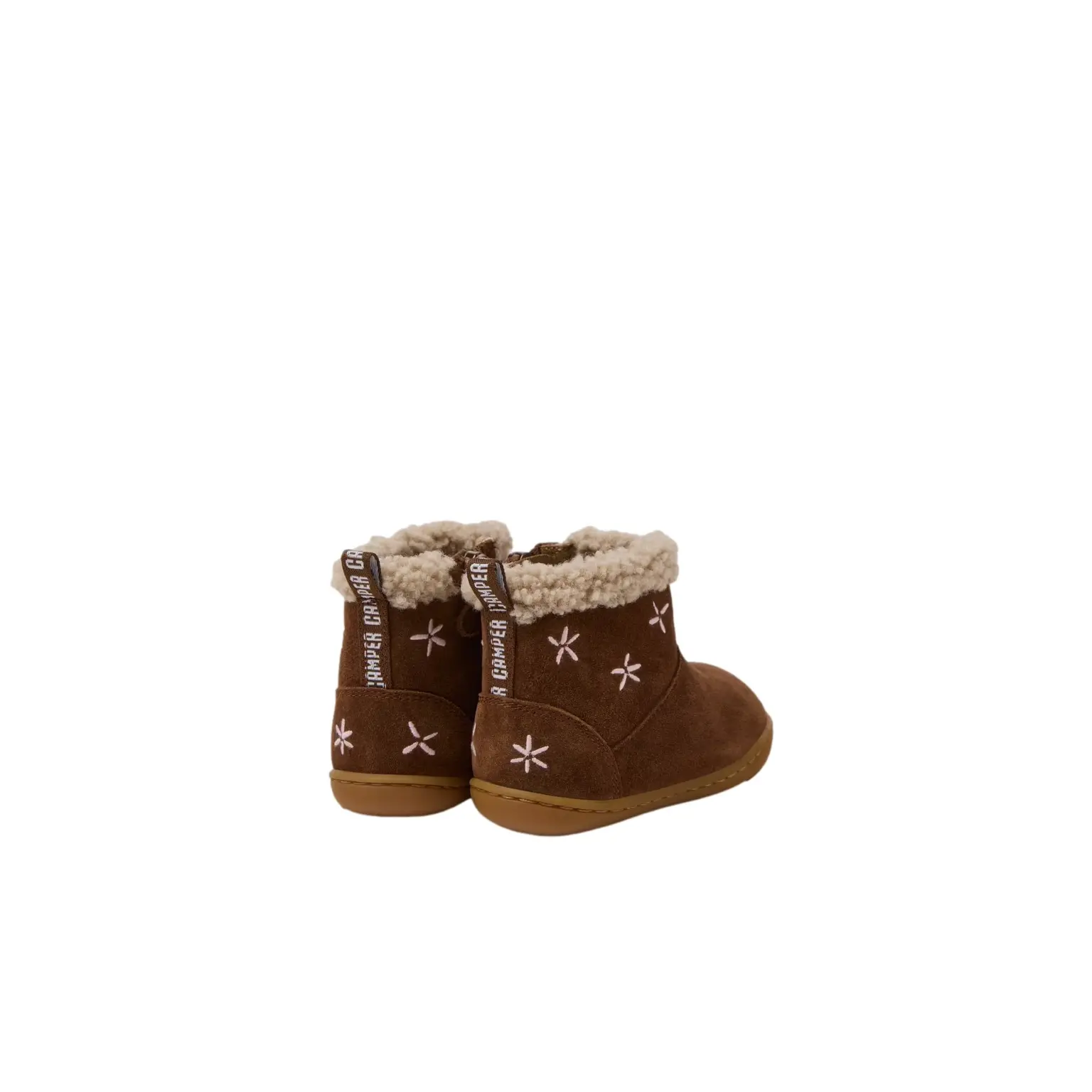 Bottines en velour bébé Camper Peu Cami Bottines en velour bébé Camper Peu Cami