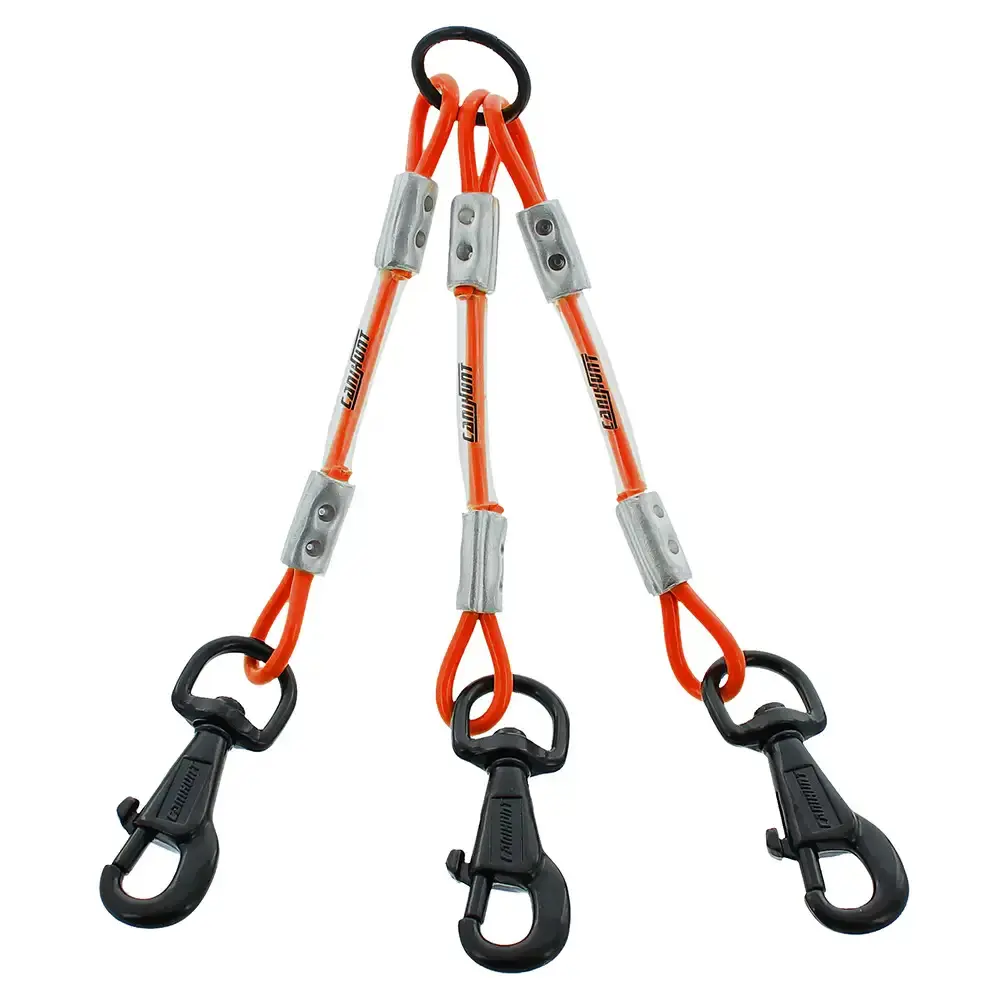 Dog Lead Accessory 3 Carabiners Canihunt Xtreme 3