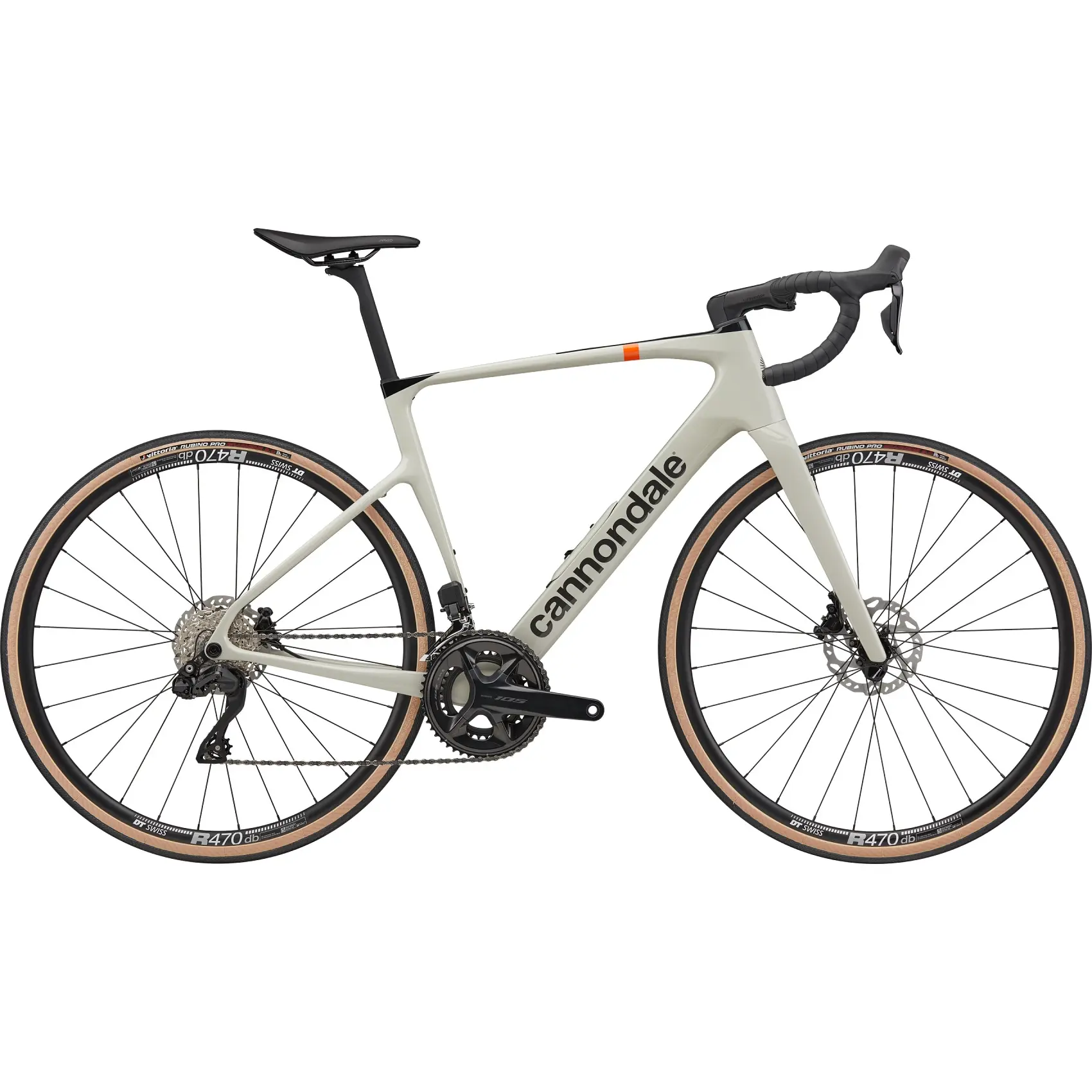 Synapse Carbon 4 Shimano 105 Di2 12v 700 Mm Beige Strasenfahrrad