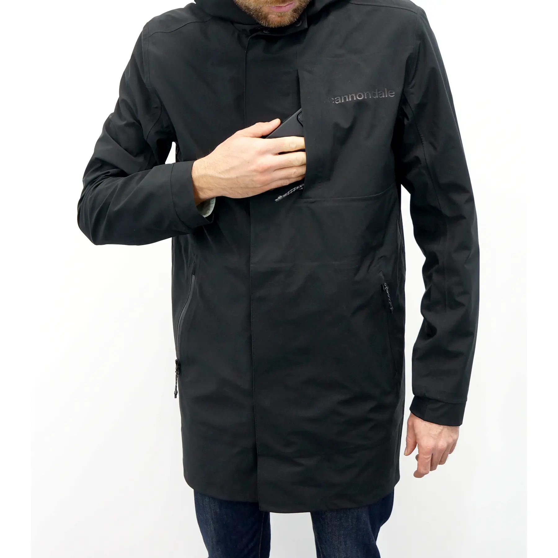 Parka mit Reißverschlusstaschen Cannondale
