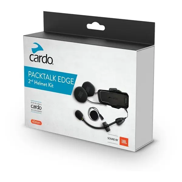 Interfono Bluetooth per moto Cardo Packtalk Edge JBL