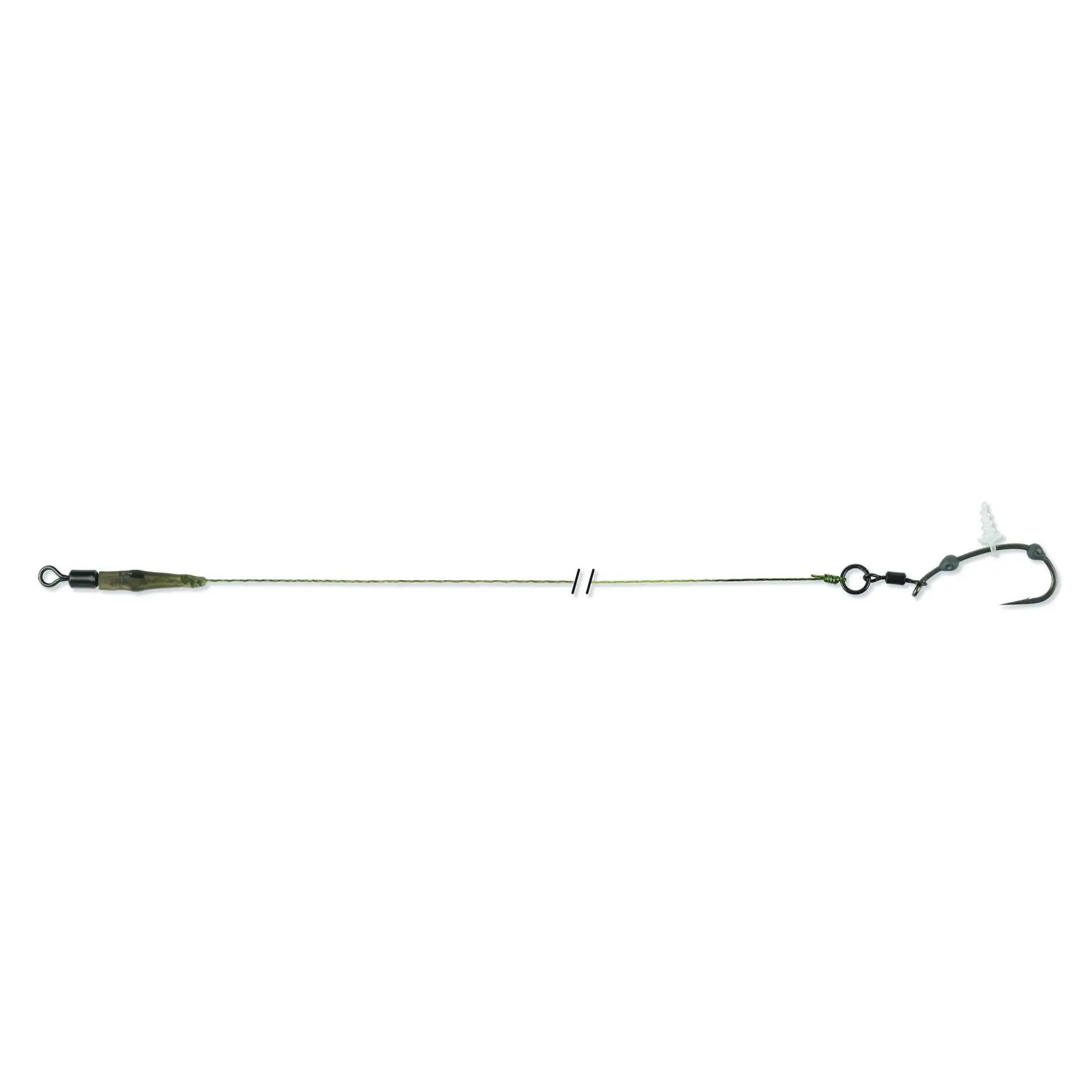 Vordere Reihe Carp Spirit Rig Barbed S4 (x2)