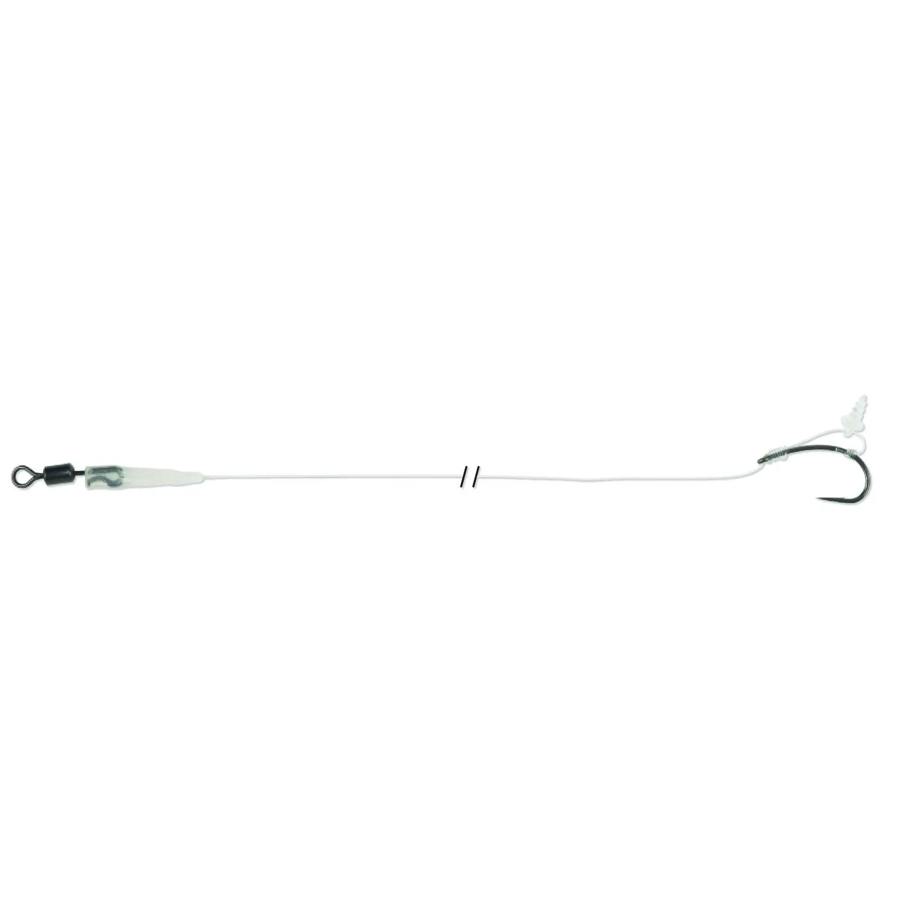 Vorfach montiert Carp Spirit Fluoro D Rig S8 (x2)