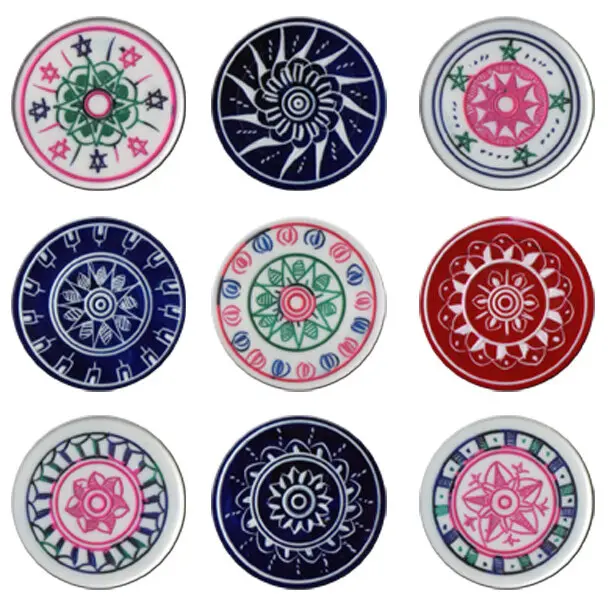 Wettkampf-Puck-Gesellschaftsspiel Carrom art