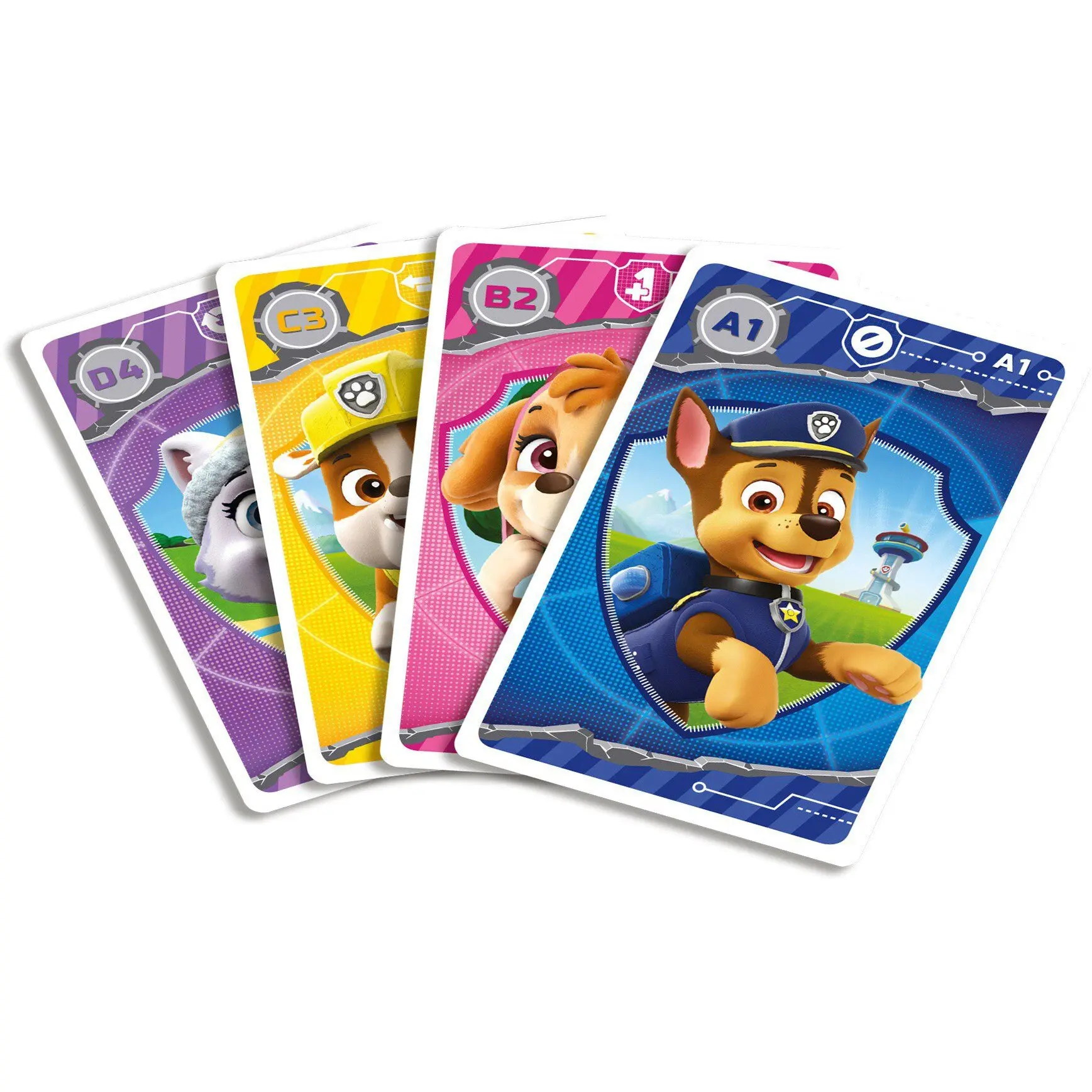 Gesellschaftsspiele mit der Familie Carta Mundi France Pat Patrol