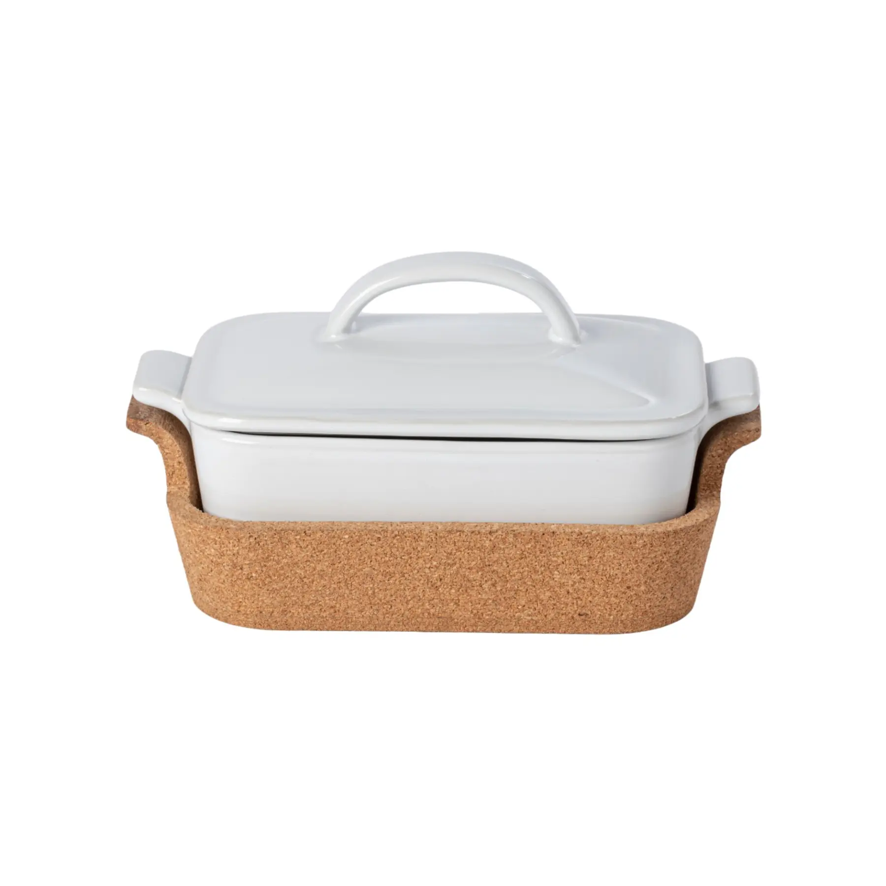 Soupière rectangulaire avec base en liège Costa Nova Ensemble