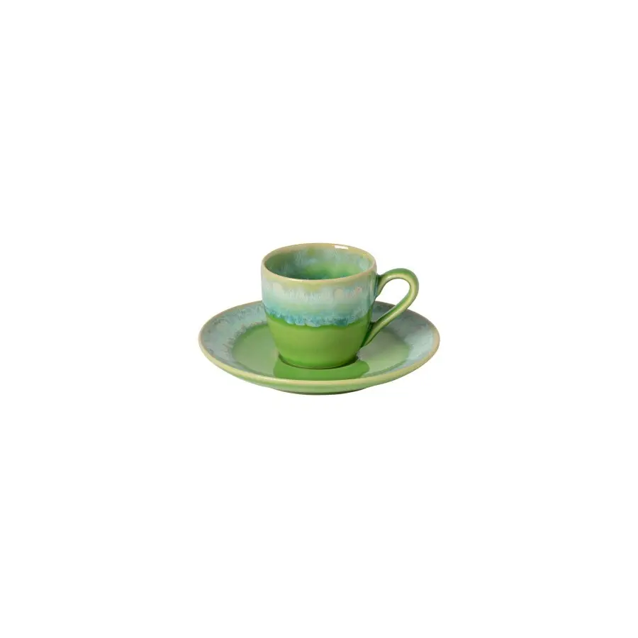 Tasse à café et soucoupe Costa Nova Taormina by CN (x6)