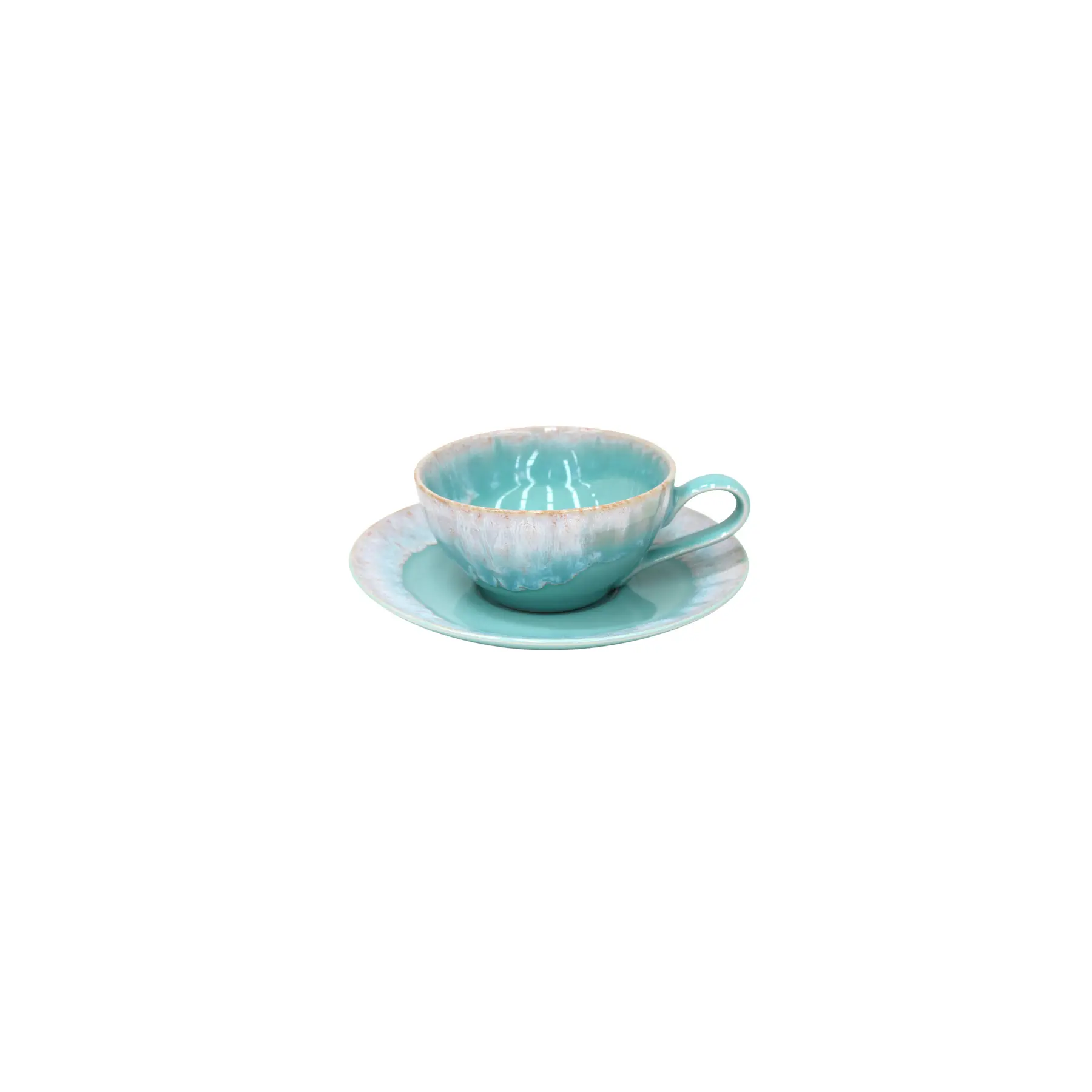 Tasse à thé et soucoupe Costa Nova Taormina by CN (x6)