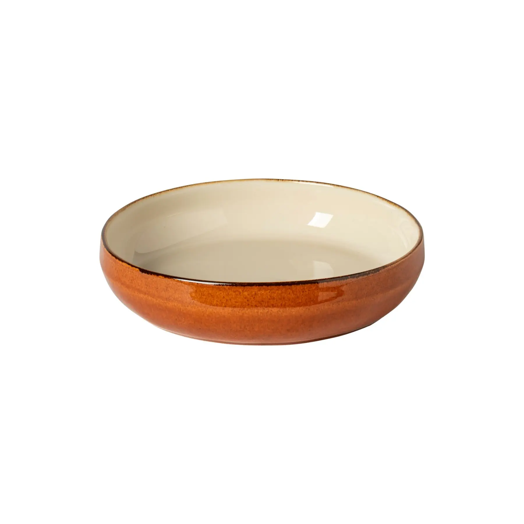 Assiette creuse en poterie Costa Nova