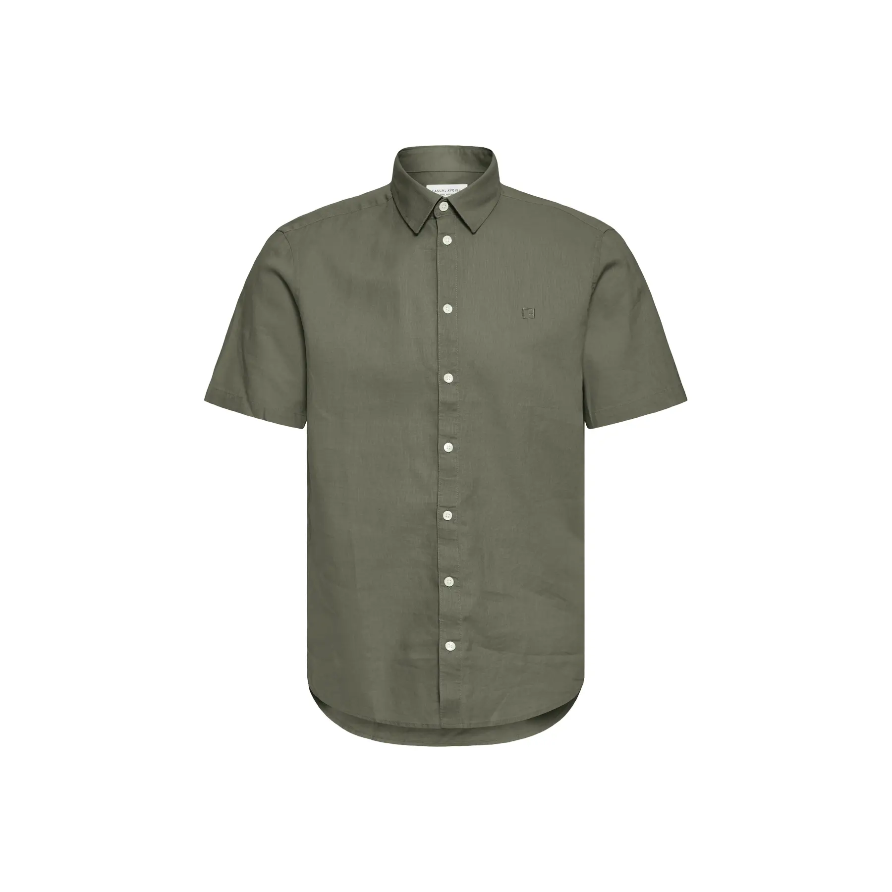 Linen blend shirt Casual Friday Aksel