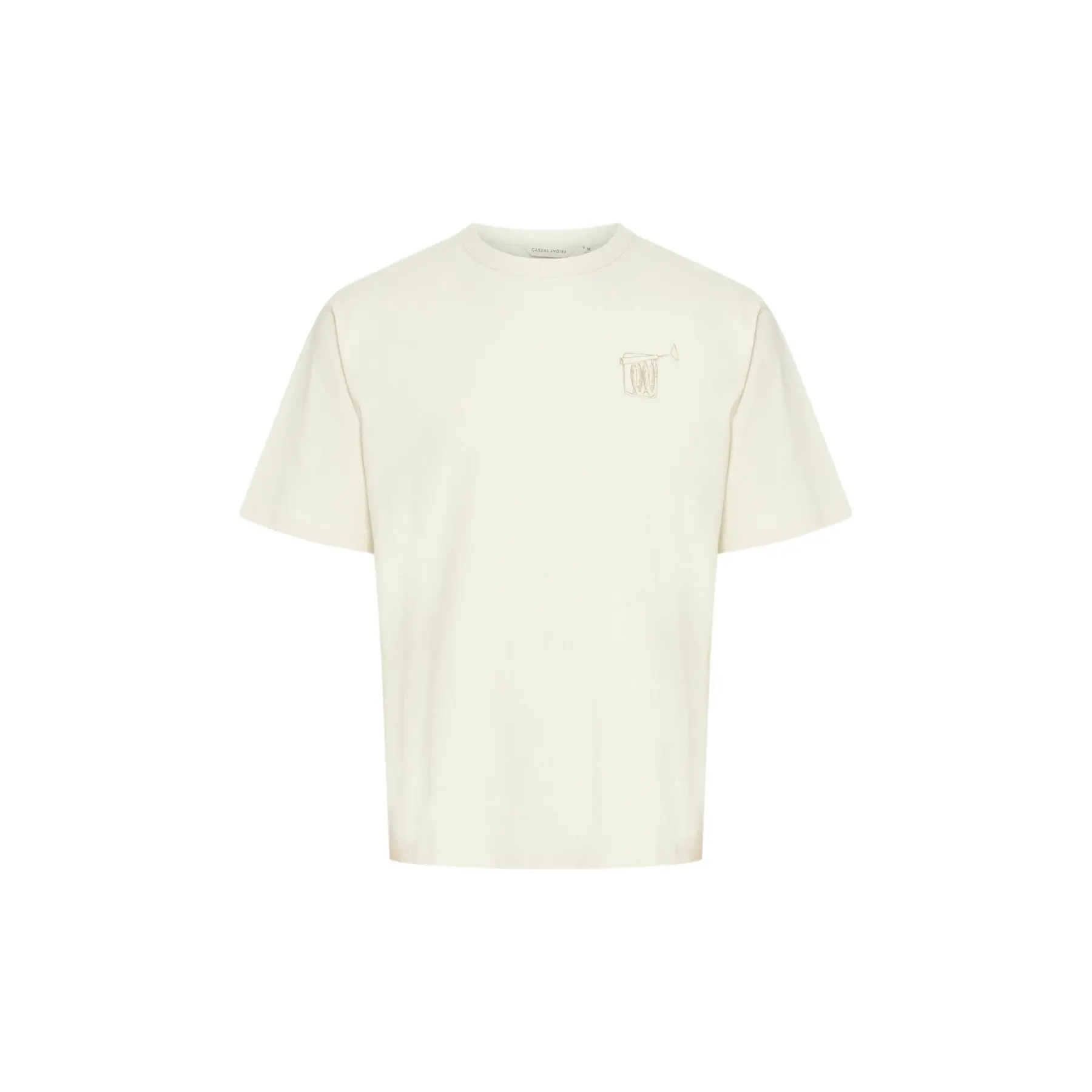 Casual Friday Blanc T-Shirt Neo