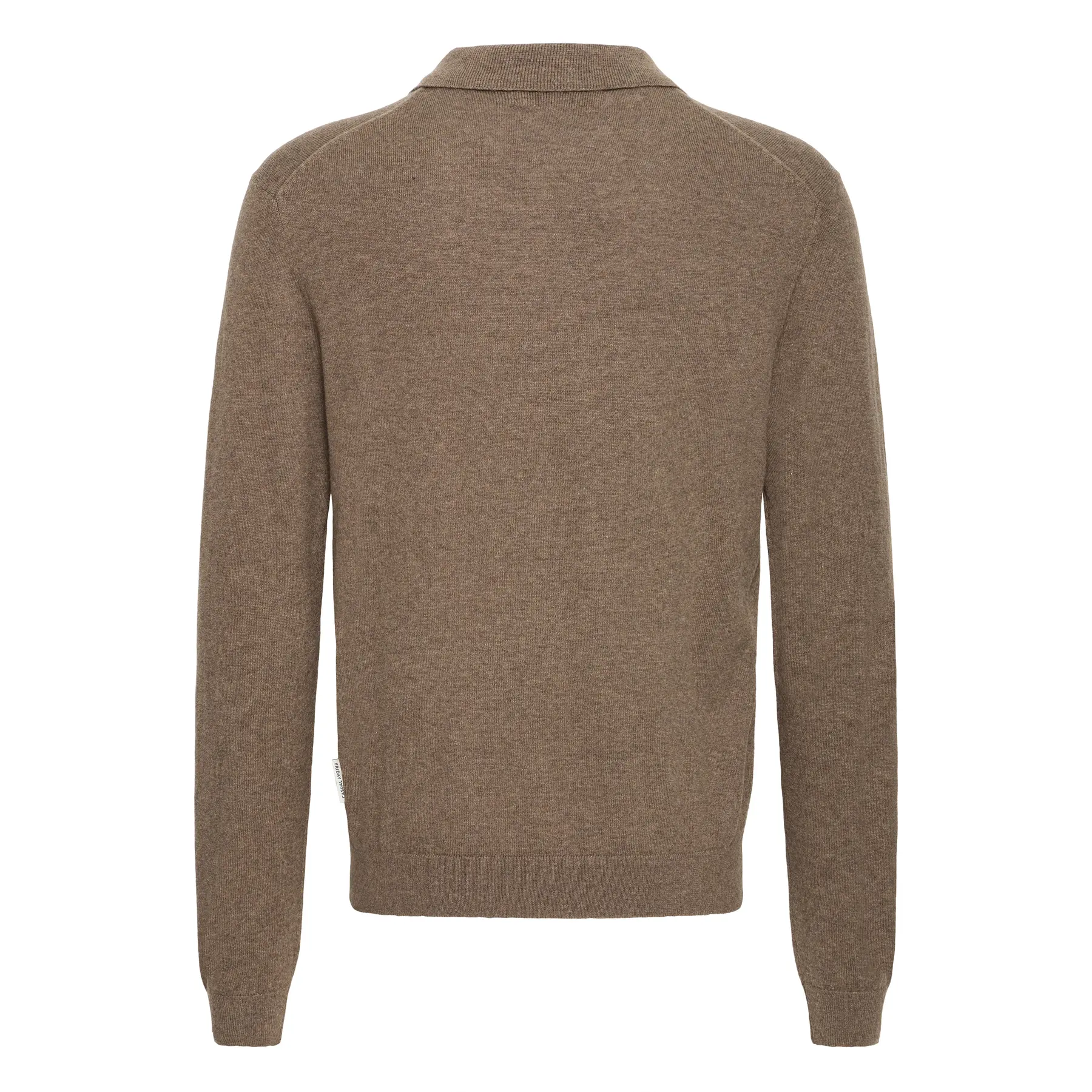 Polo maniche lunghe con bottoni in cotone Casual Friday Cffrode