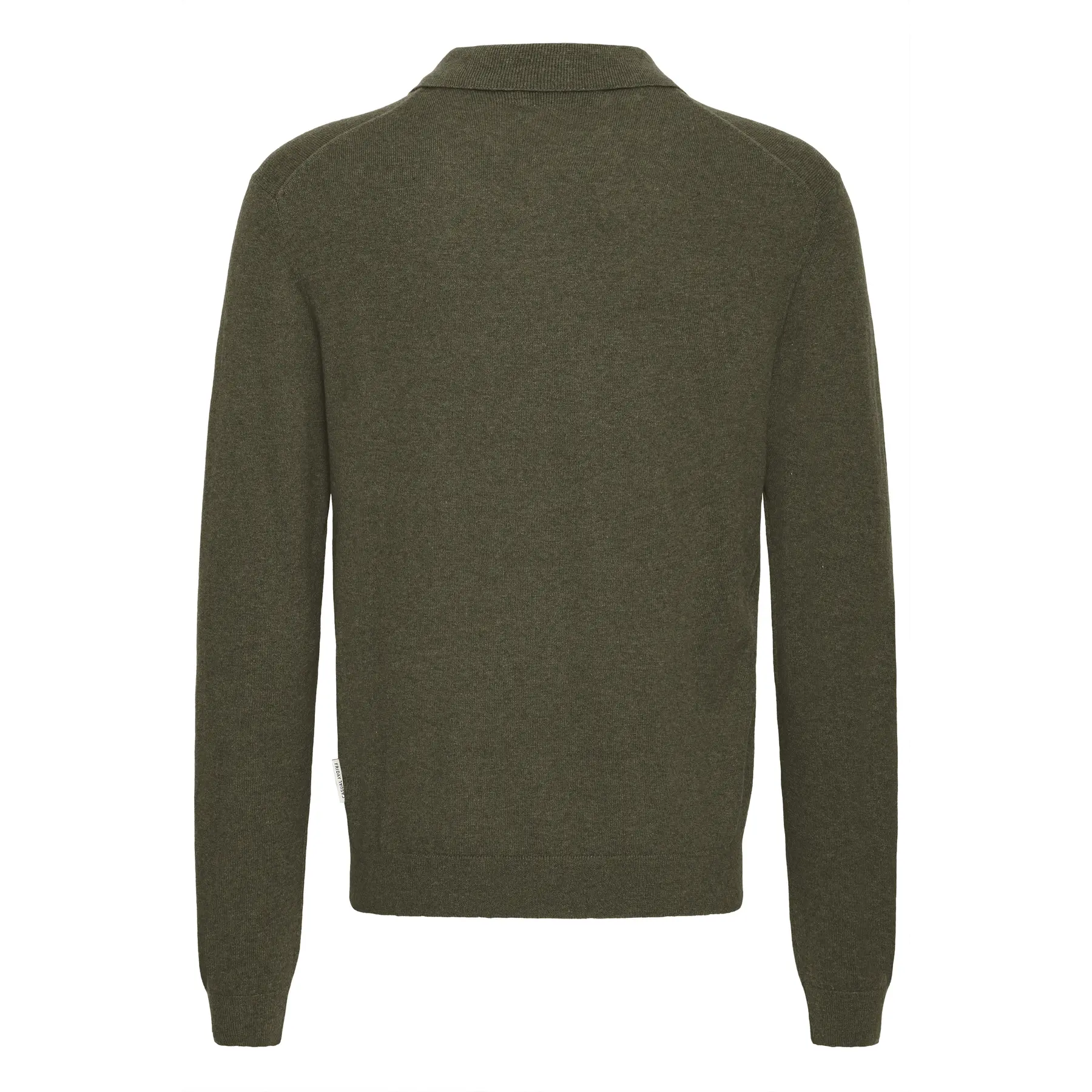 Polo a maniche lunghe bottonato in cashmere Casual Friday Cffrode