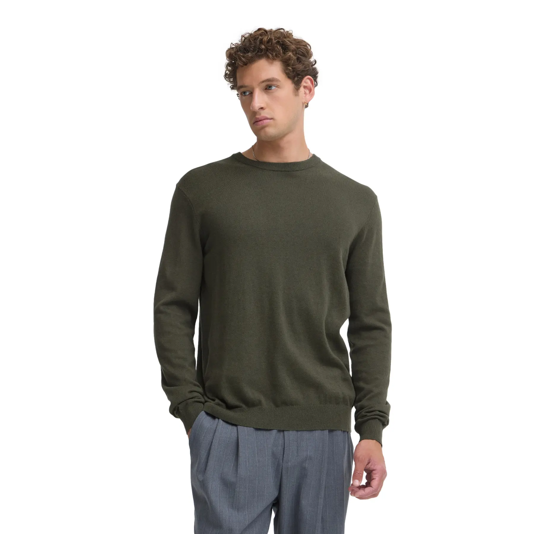 Maglione girocollo in cotone Casual Friday Cfhalfdan