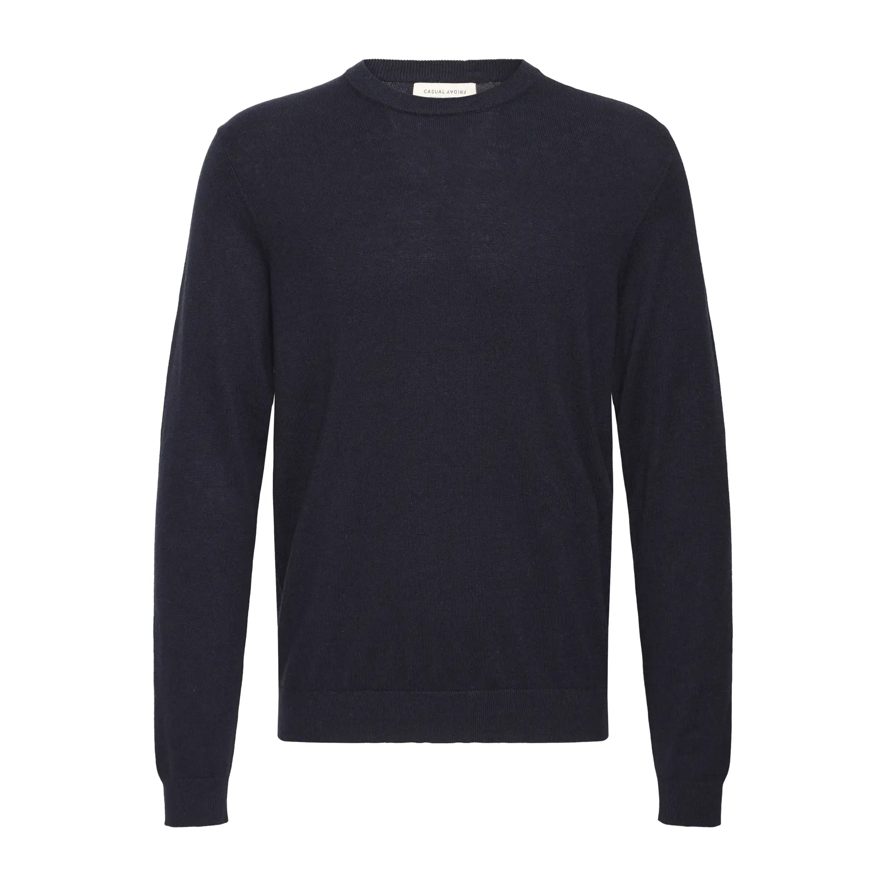 Pull girocollo in cashmere Casual Friday Cfhalfdan