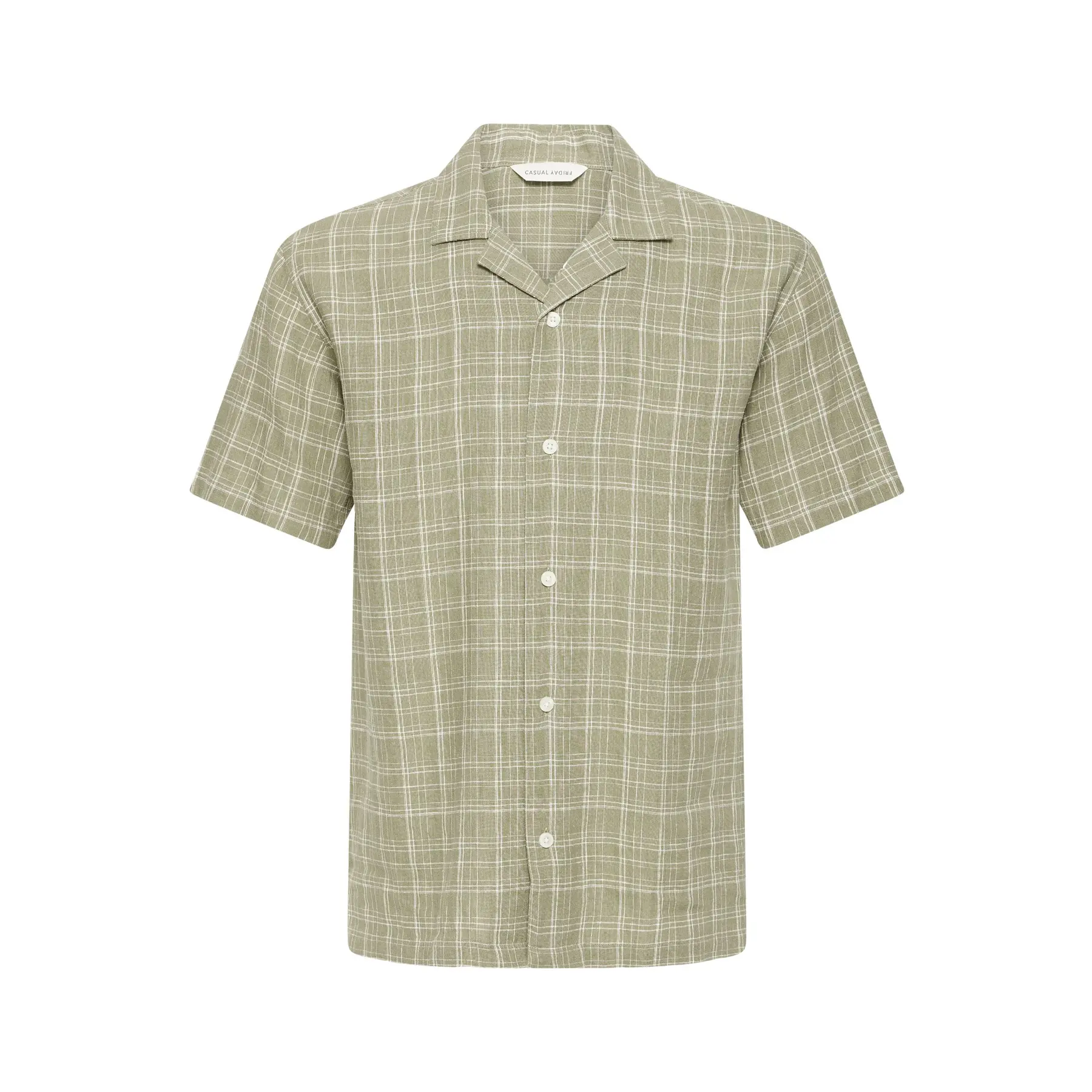 Karierte Leinenbluse Casual Friday CFReine
