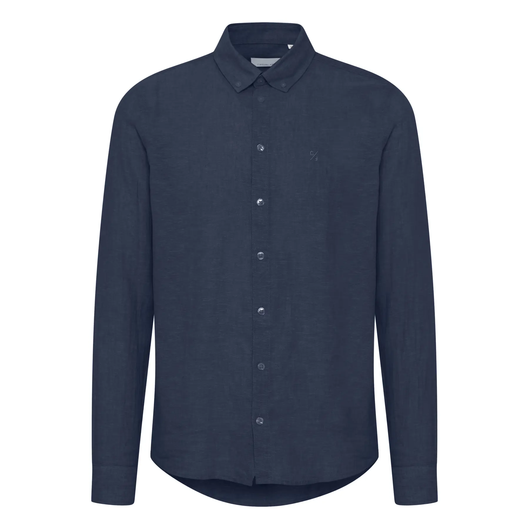 Lange mouwen linnen shirt Casual Friday Anton 0053 BD