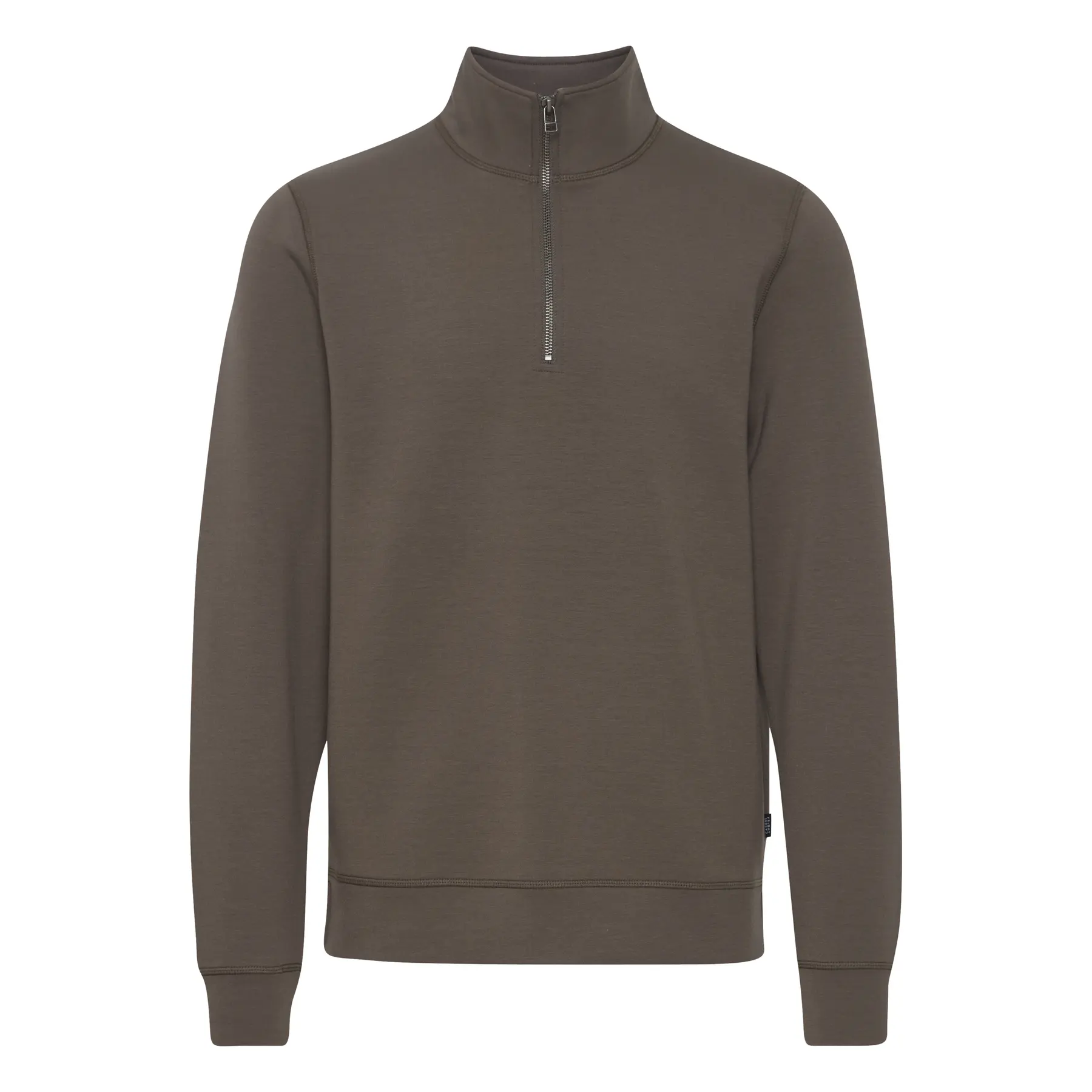 Casual Friday Men's Brown Half-Zip Sweatshirt Sebastian