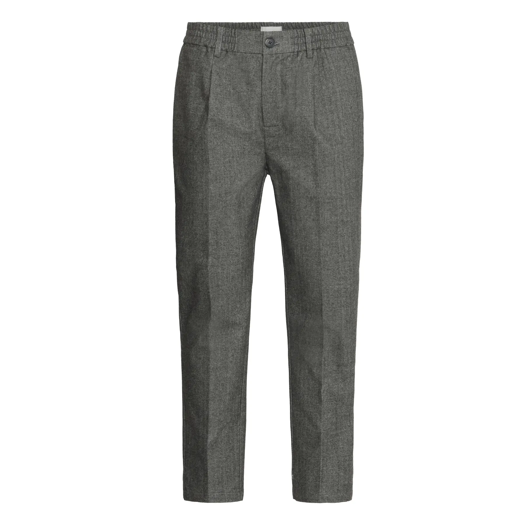 Herringbone Trousers with pleats Casual Friday Marc