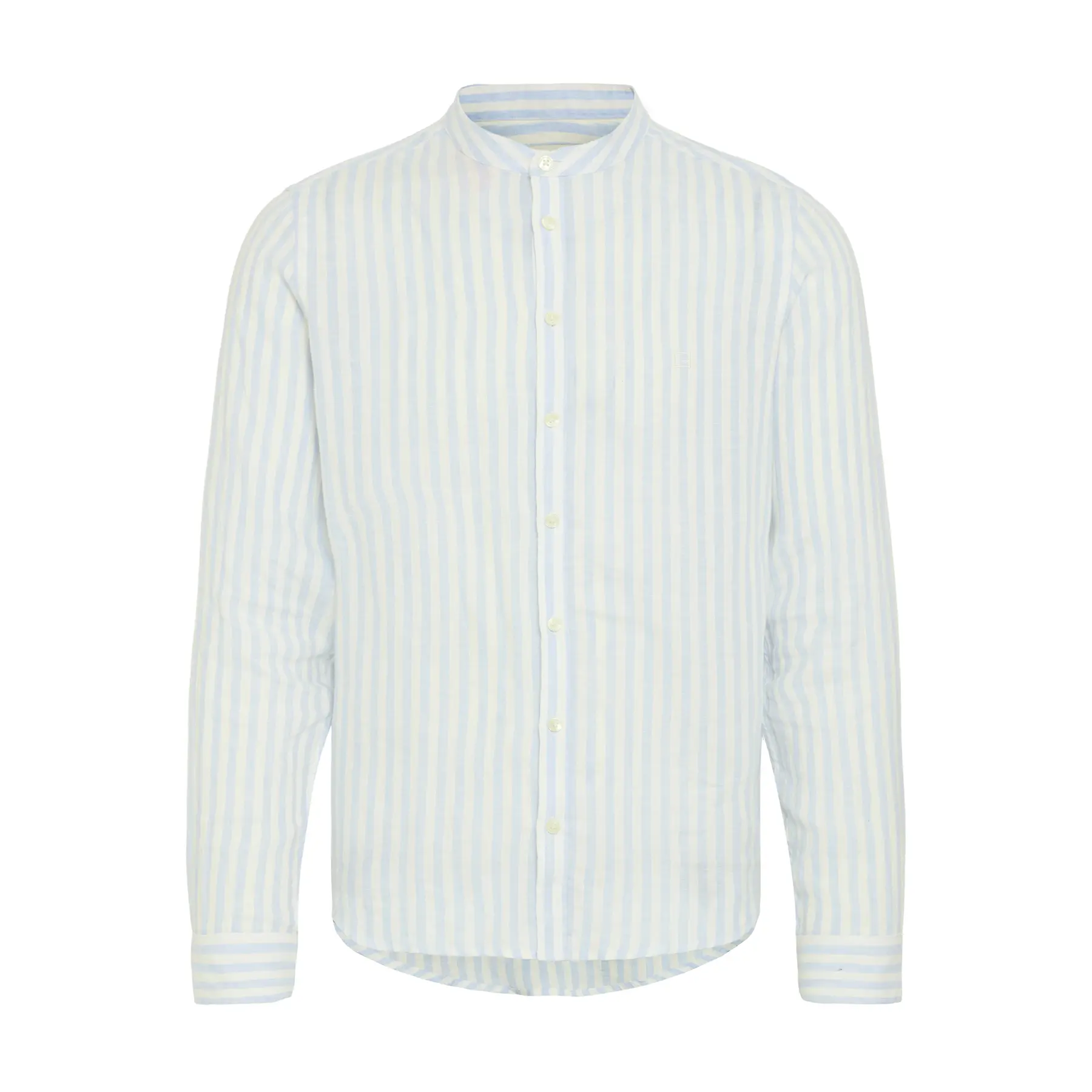 Camicia a maniche lunghe a righe in lino Casual Friday Anton