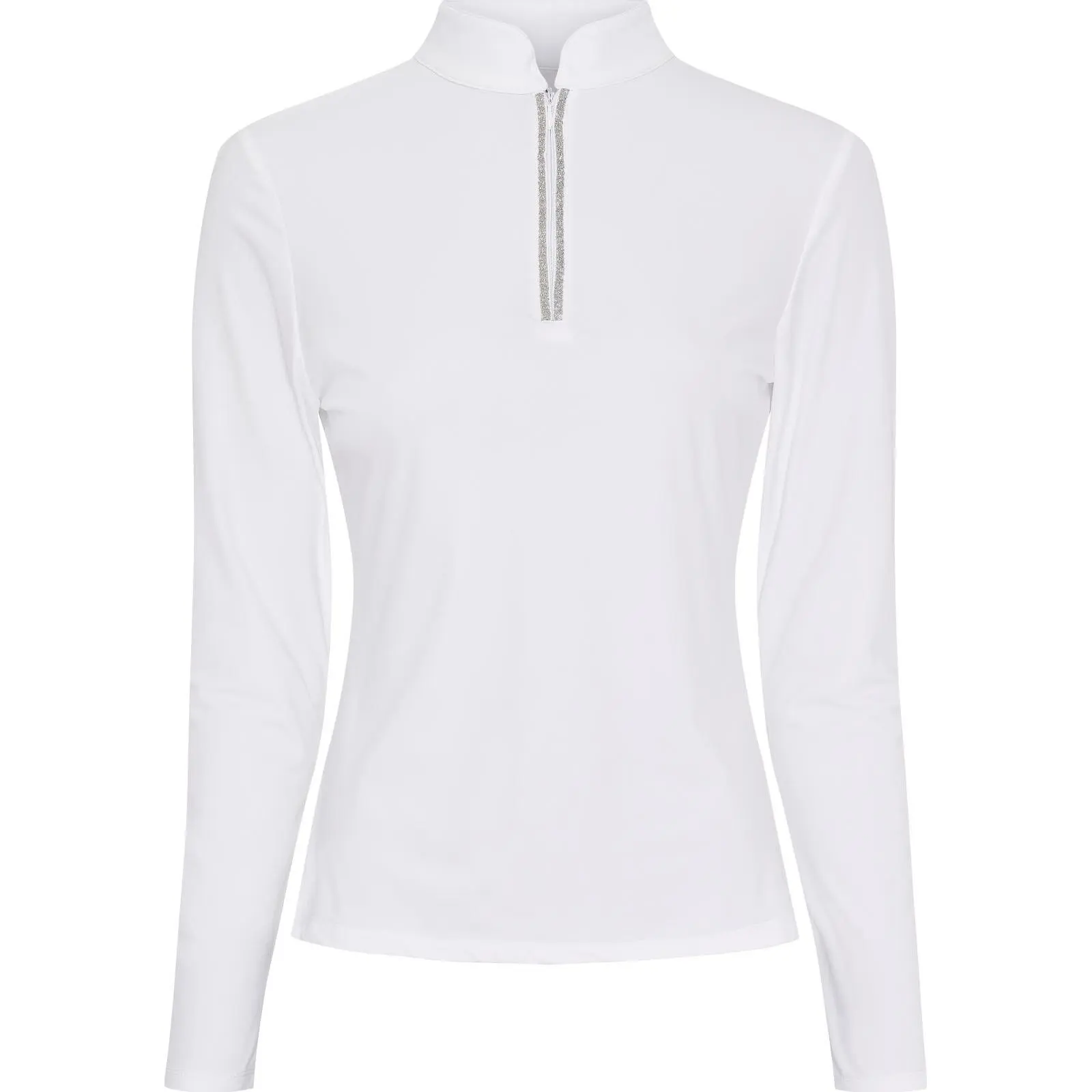 Polo da equitazione da donna con 1/2 zip Catago Vinica