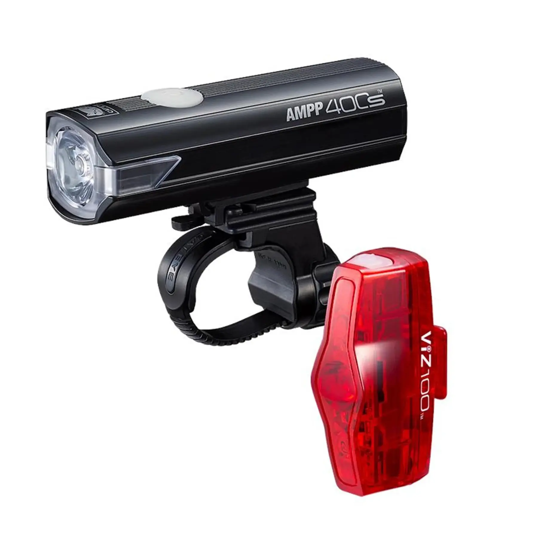 Luci bici Cateye AMPP400S & VIZ100