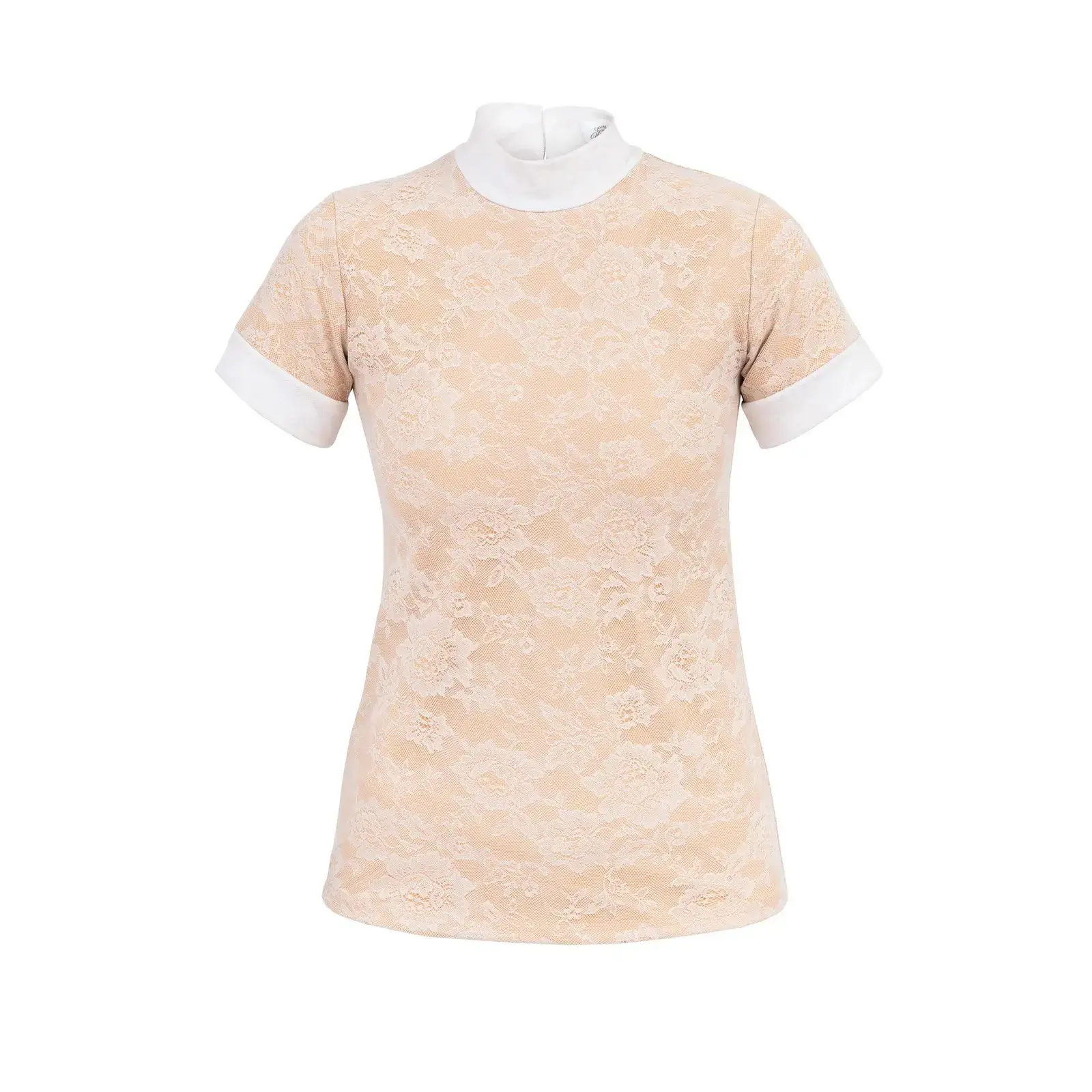 Women's competition polo shirt Cavalliera Pure Lace