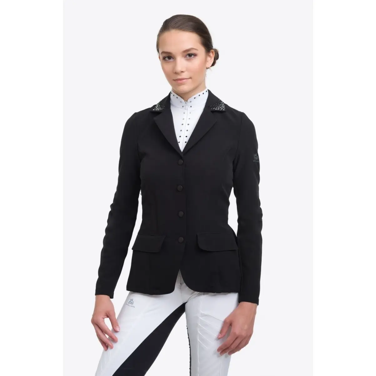 Giacca da equitazione da donna Cavalliera Diva purity