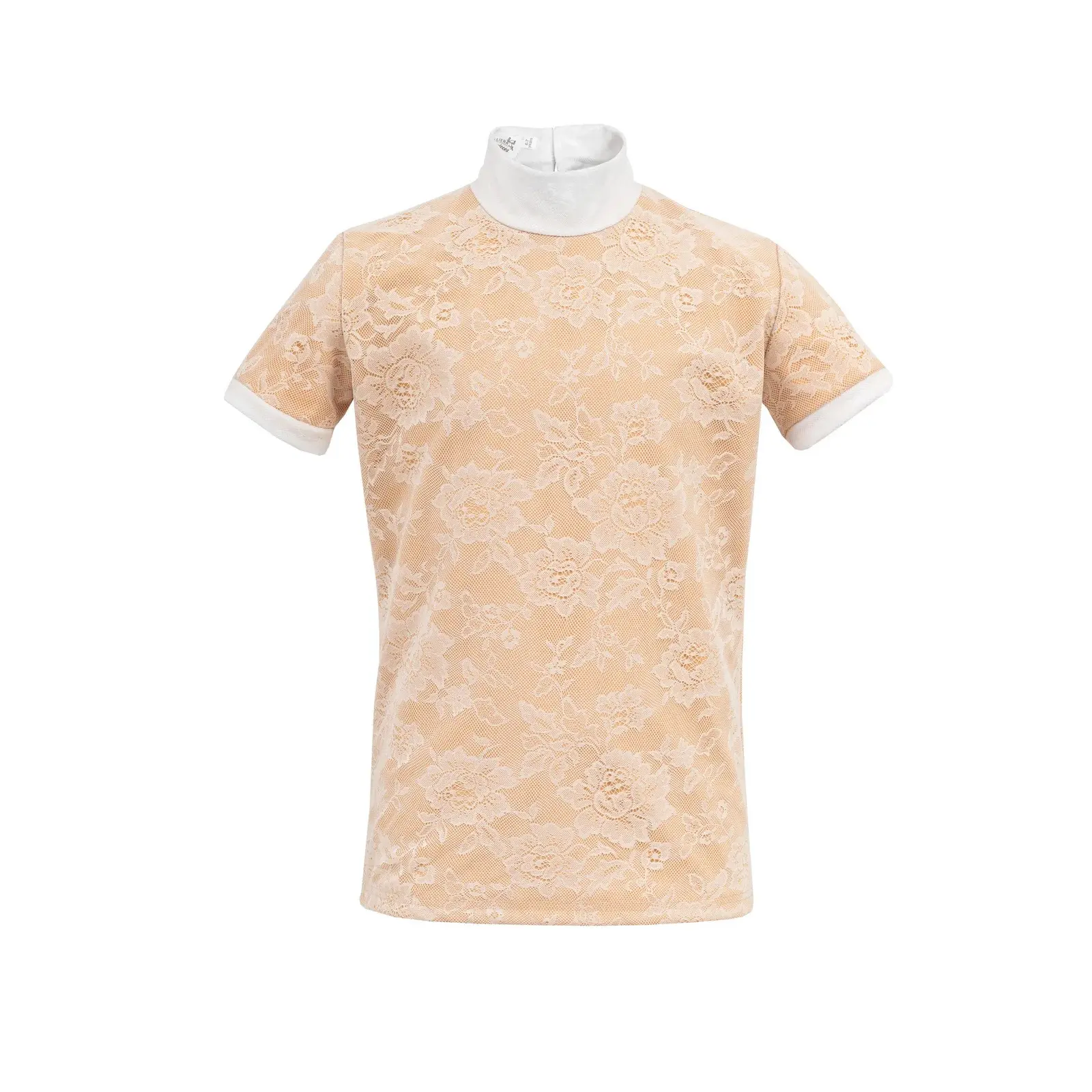Reittunier-Polo Mädchen Cavalliera Pure Lace