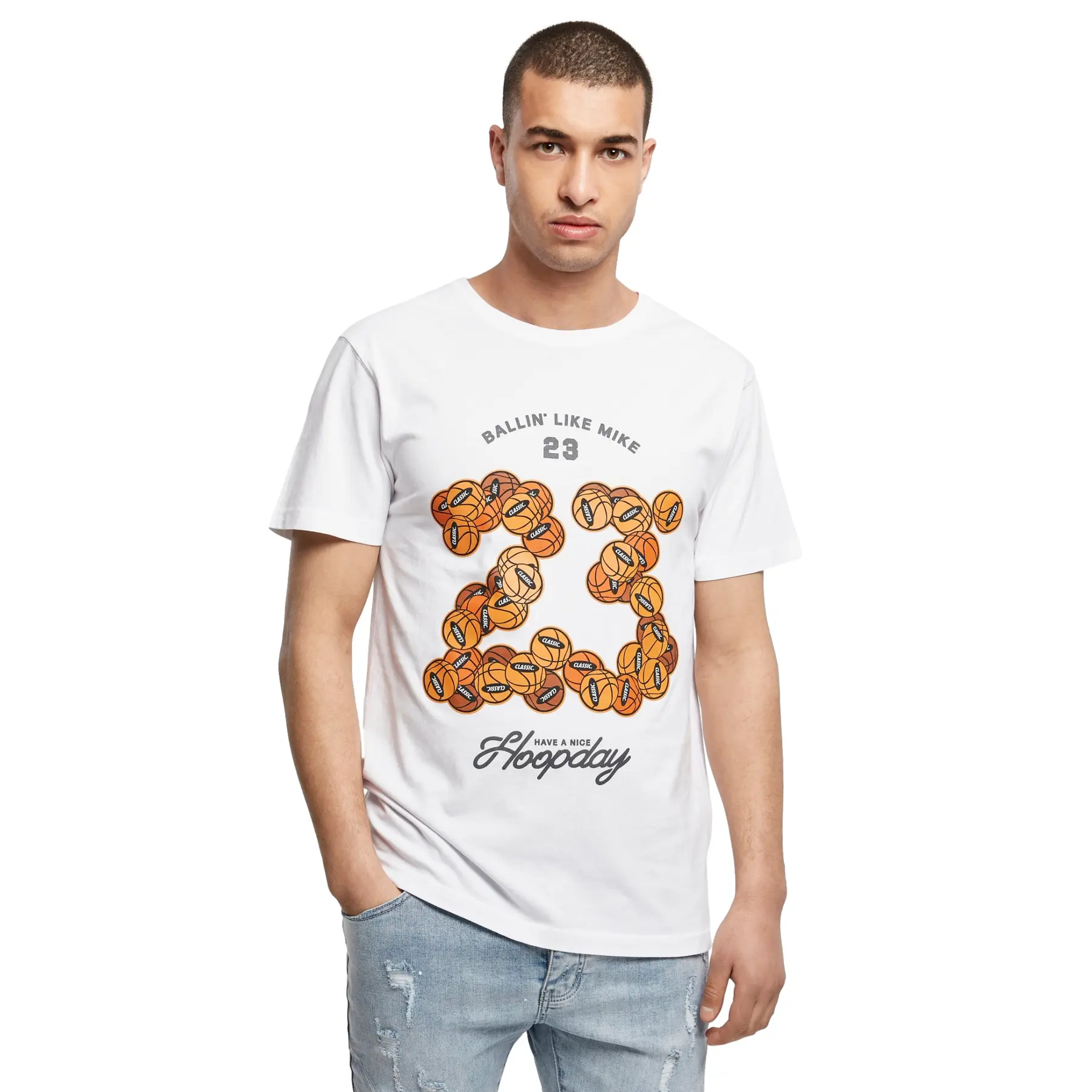 Cayler & Sons Heren Tshirt -M- Hoopday Wit