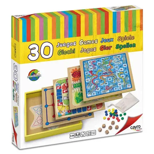 Brettspiele Set mit 30 Spielen Cayro