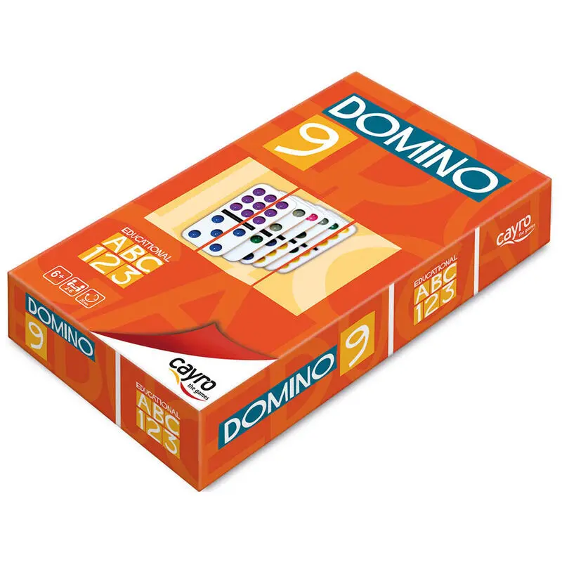 Domino Doppel-9 Gesellschaftsspiel Cayro Colour
