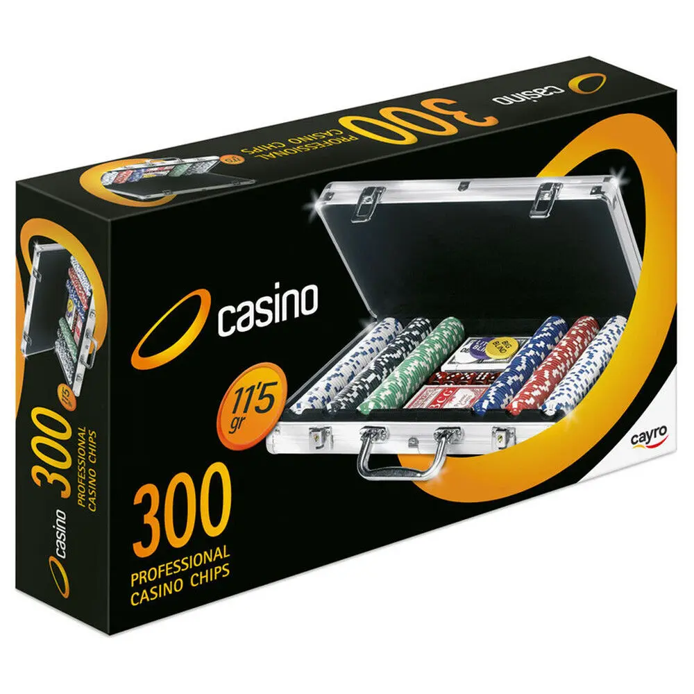 Gesellschaftsspiele Casino Jetons Set Cayro Professional