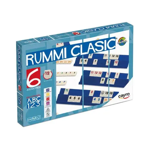 Rummikub Gesellschaftsspiel 6 Spieler Cayro