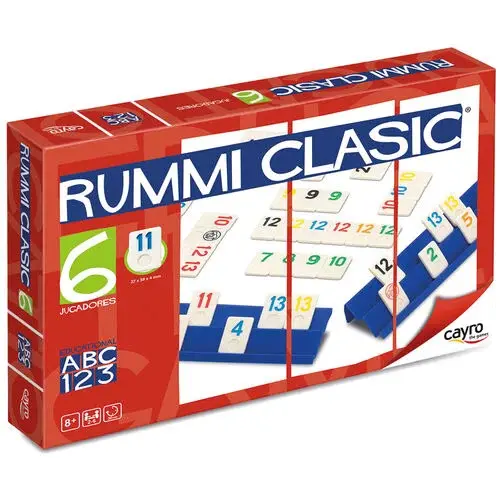 Rummiclasic Gesellschaftsspiel für 6 Spieler und mehr Cayro