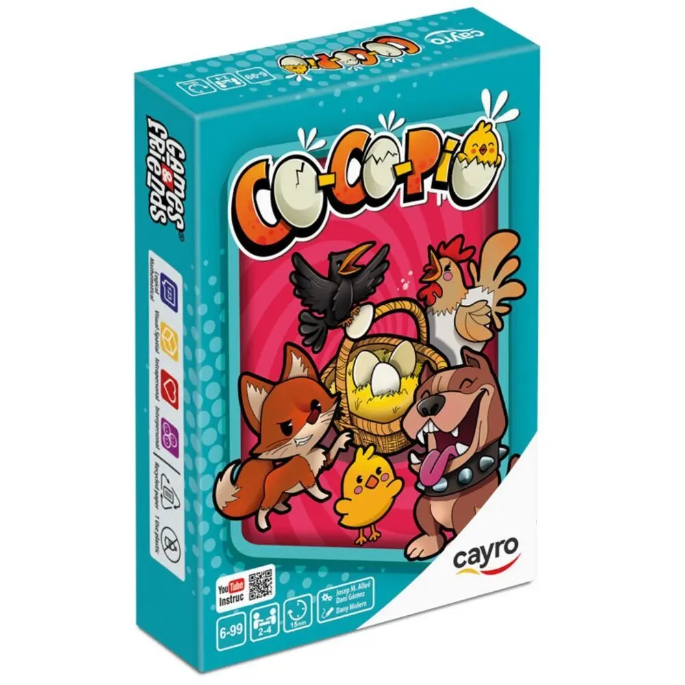 Gesellschaftsspiele Cayro Co Co Pio