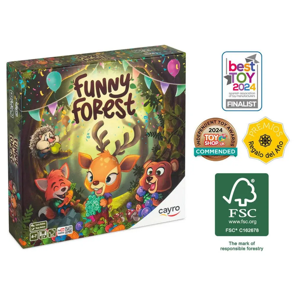 Gesellschaftsspiele Cayro Funny Forest